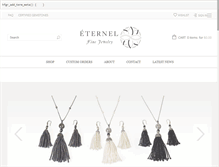 Tablet Screenshot of eterneljewelry.com